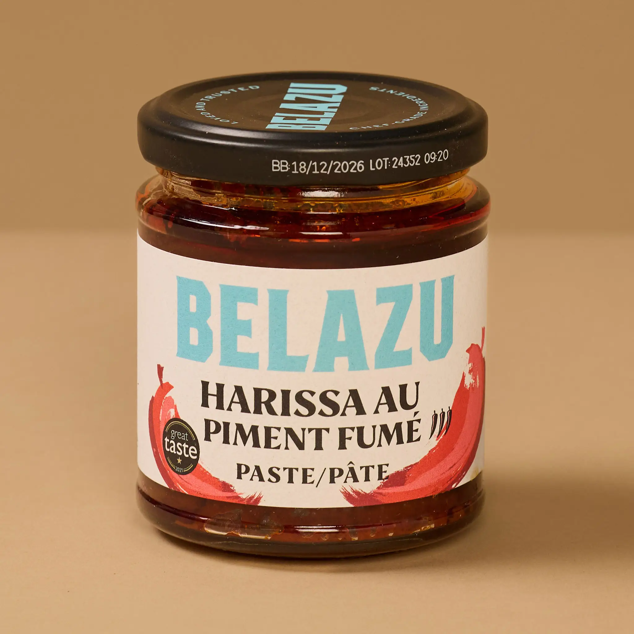 HARISSA AU PIMENT FUME 170g
