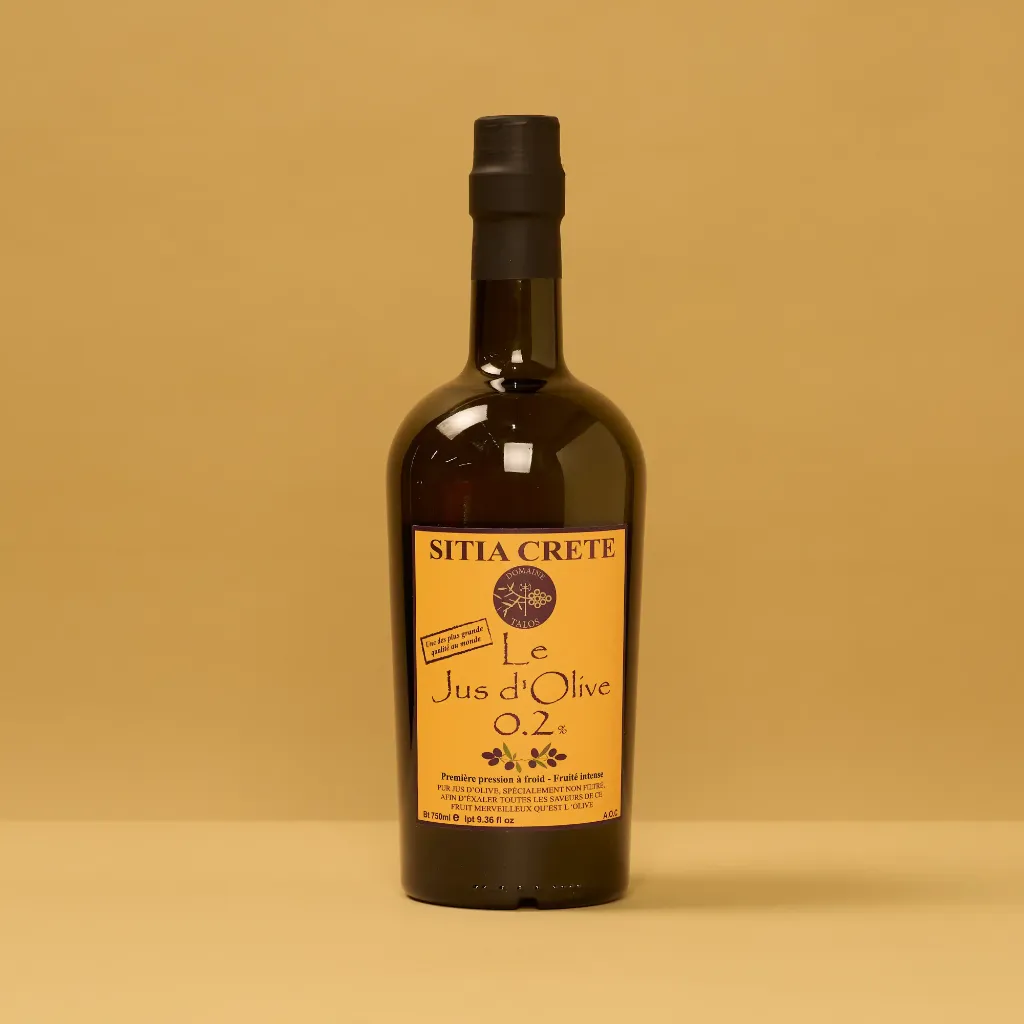 Huile olive de sitia crète 75cl talos