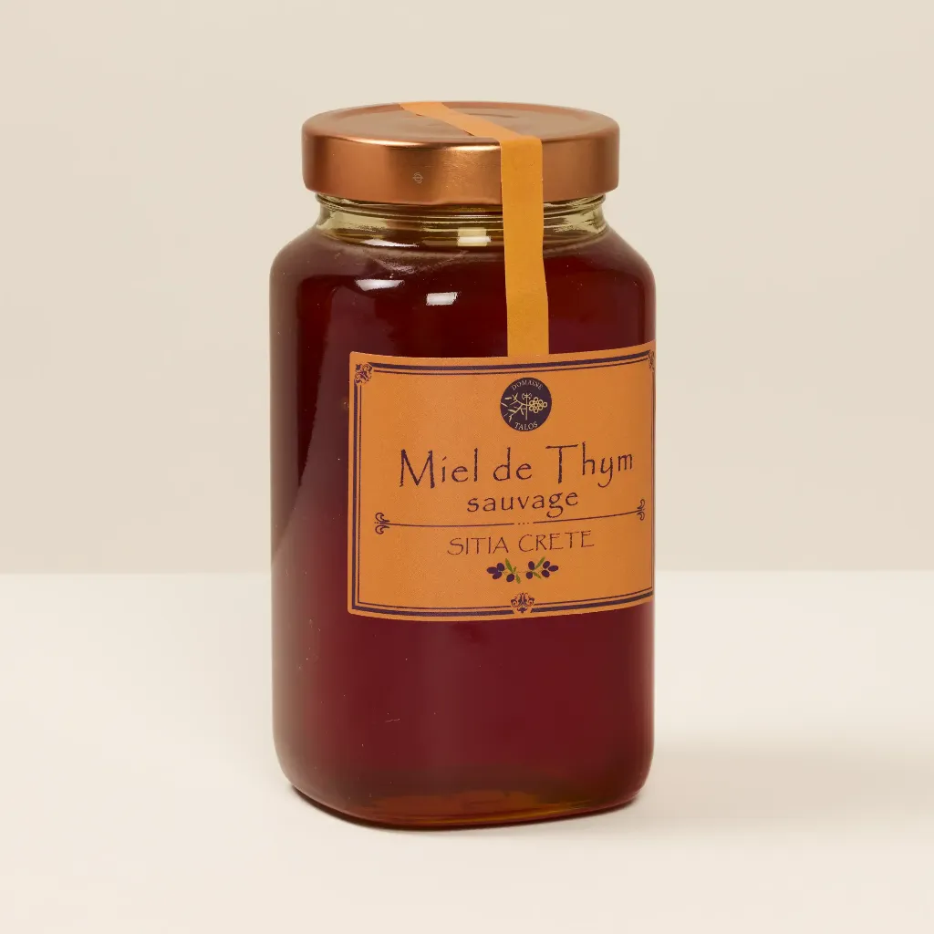 Miel de thym de sitia crète 1kg talos