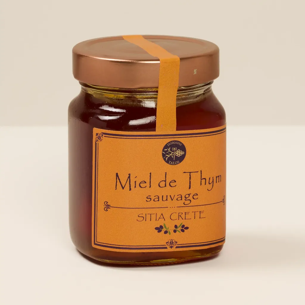 Thyme honey from Sitia, Crete, 500g talos
