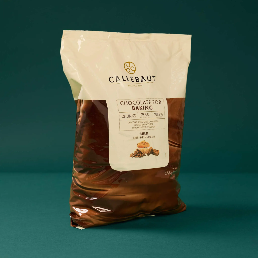 Barry Milk Chocolate Chunks 2.5kg