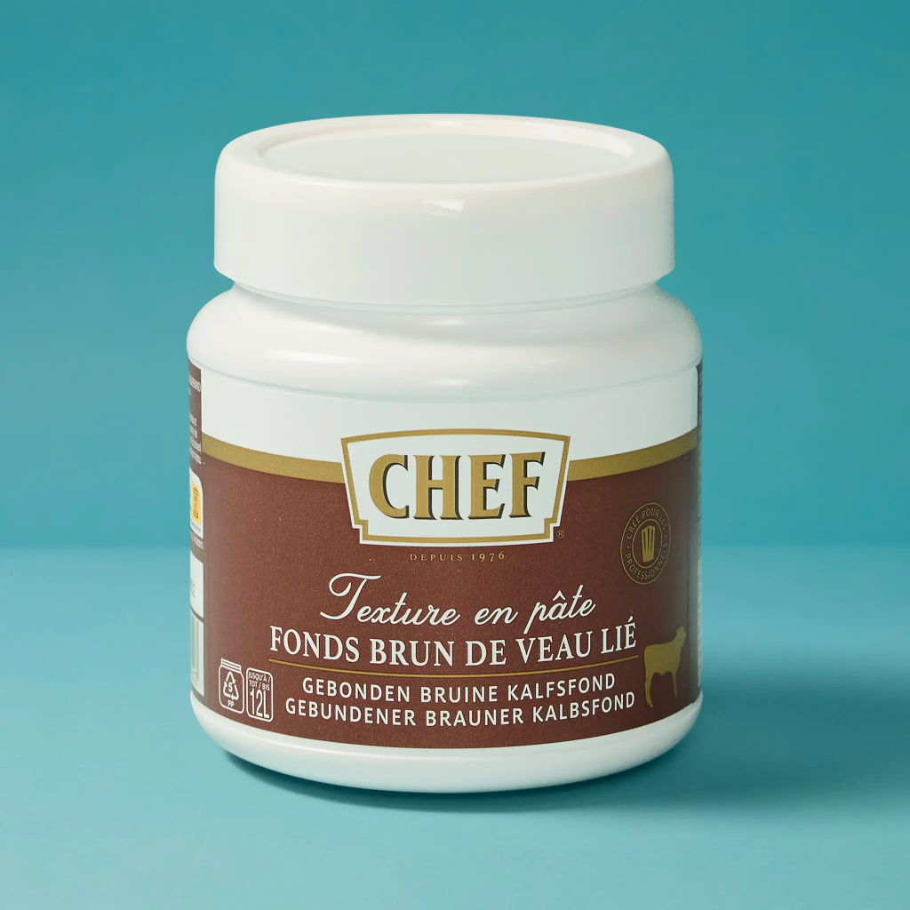 Fond brun veau lié pâte 600g CHEF