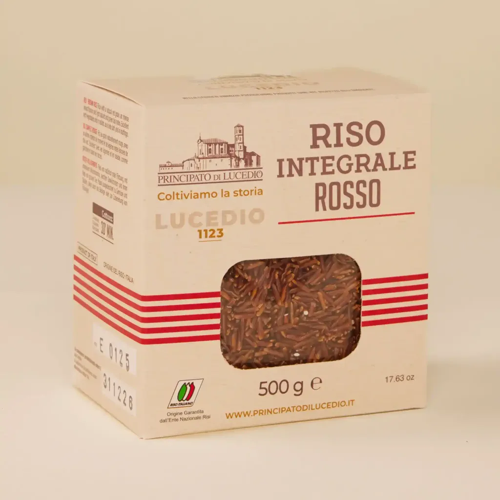 Riz rouge                      500g    lucedio