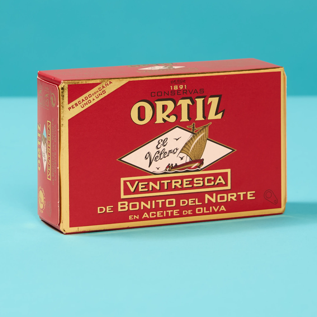 Ventresca de bonite à l’huile d’olive Ortiz – 110 g