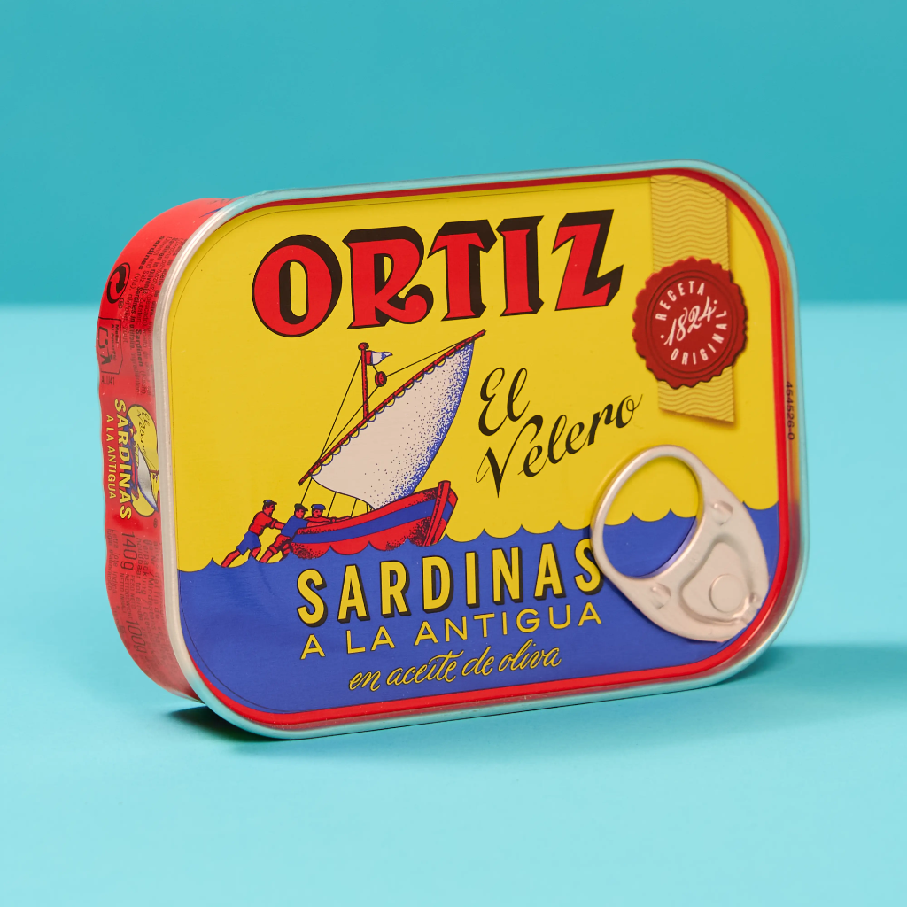 Sardina a Oliva Antigua 140g ORTIZ