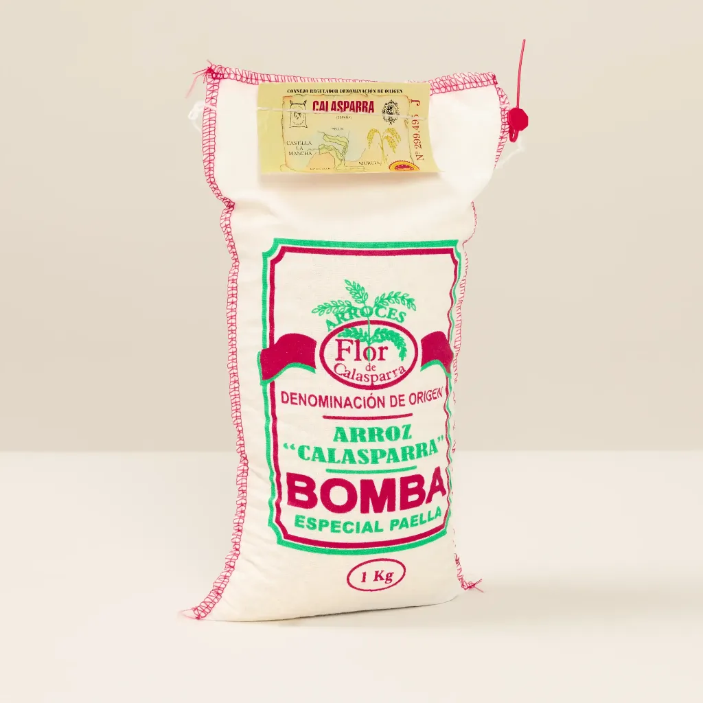 Rice bomba flor de calasparra 1kg finca