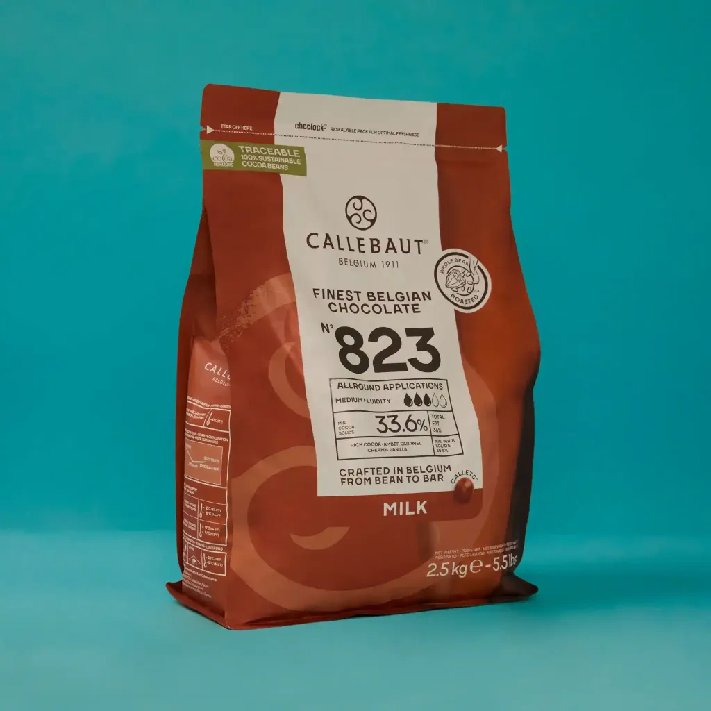 Milk chocolate 33.8% callet 2.5kg barry