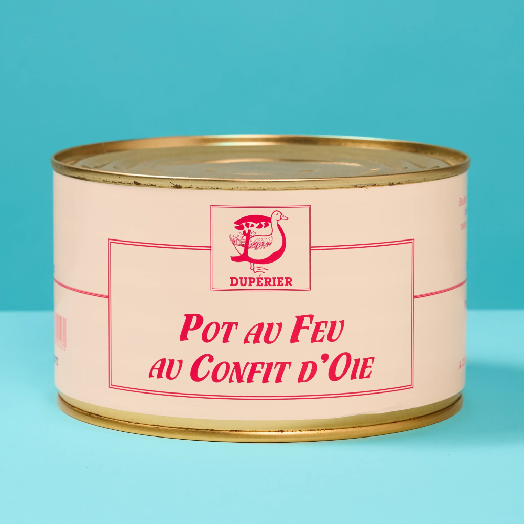 Pot au feu au confit d'oie 1,3kg  