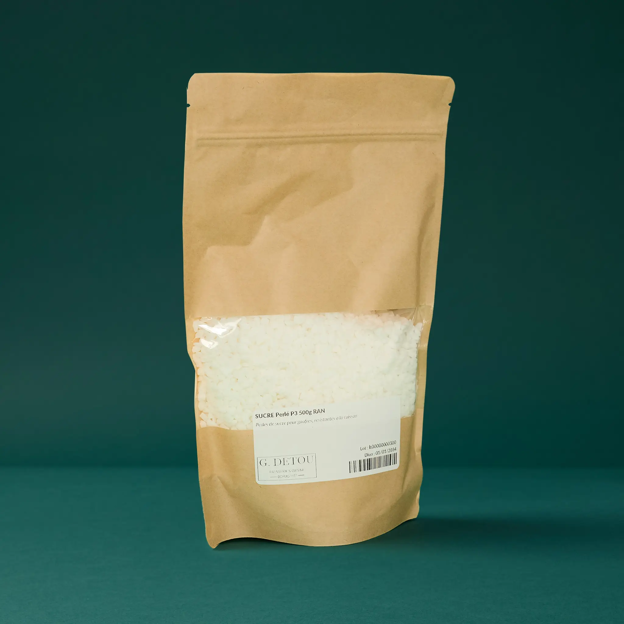 SUCRE Perlé P3 500g  RAN