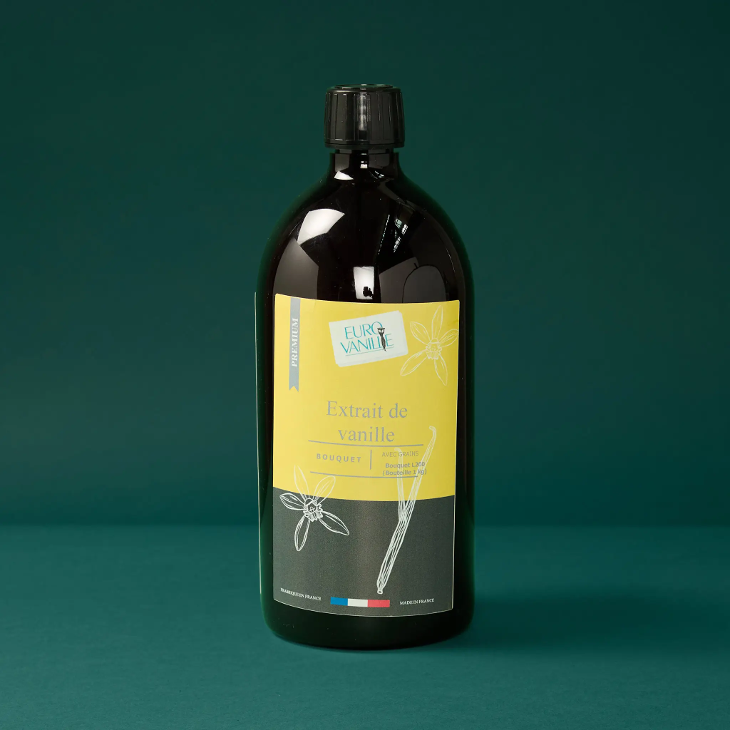 Vanilla extract with seeds 200g/litre Bouquet 1kg Eurovanille