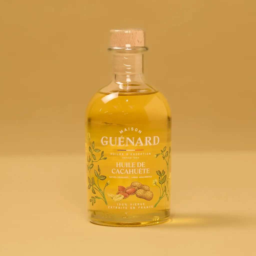Huile vierge cacahuete 24cl guenard