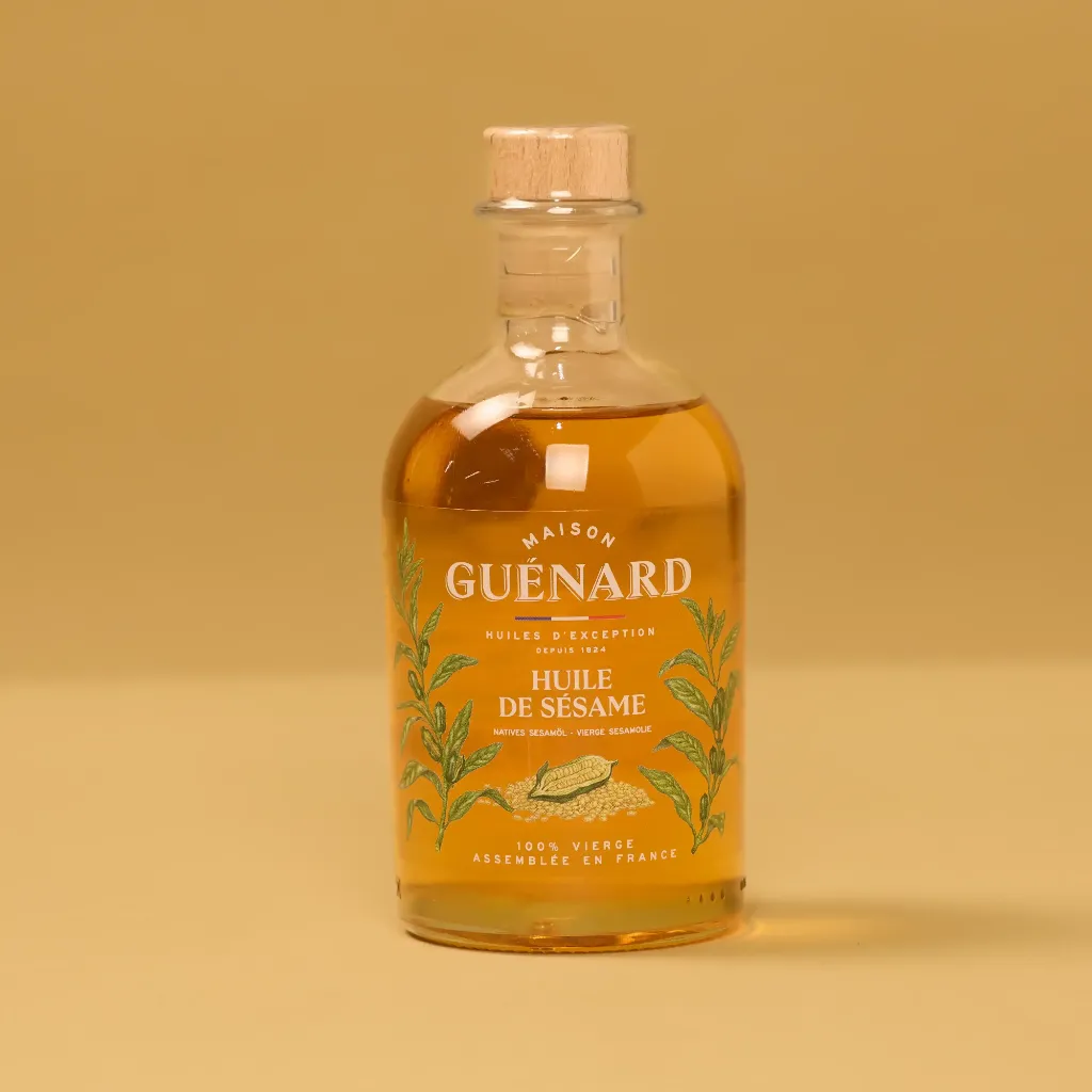 Huile de sésame vierge 24cl  GUENARD