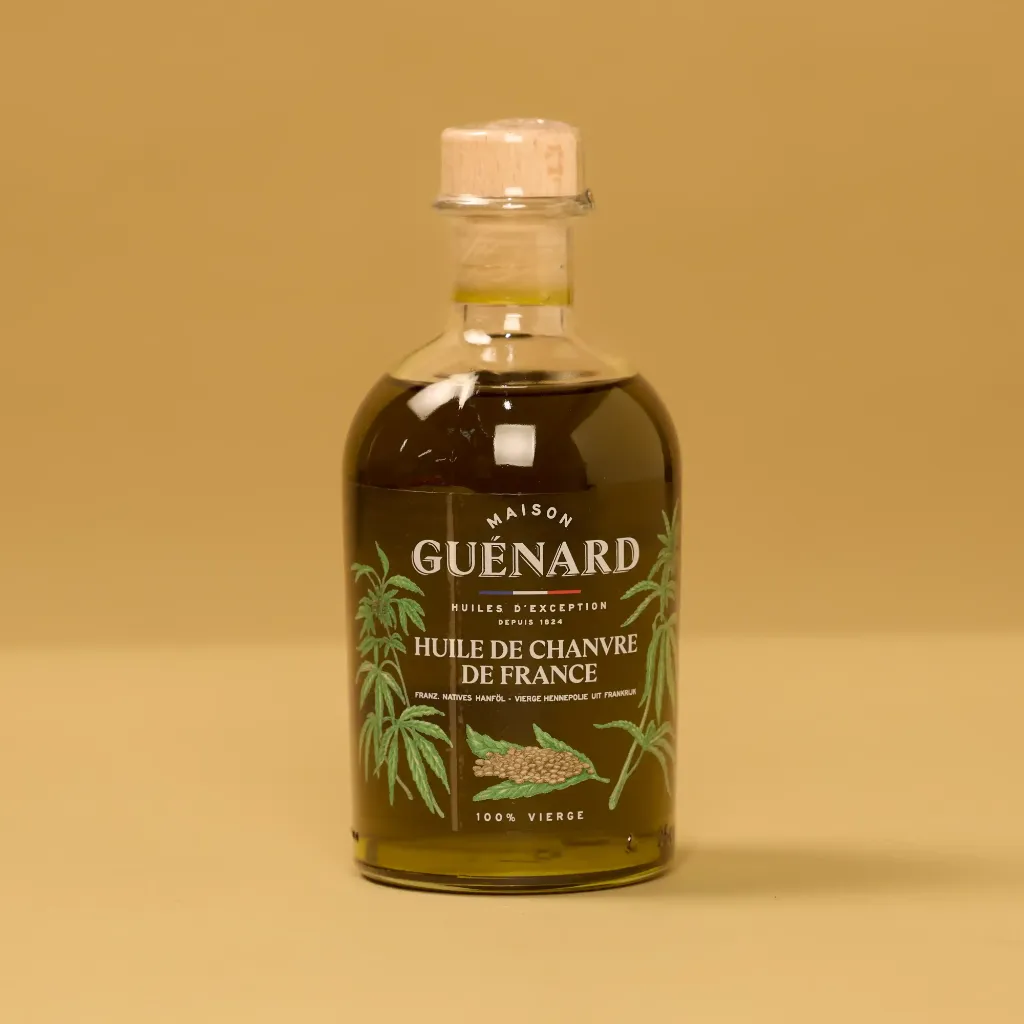 French virgin hemp oil 24cl guenard