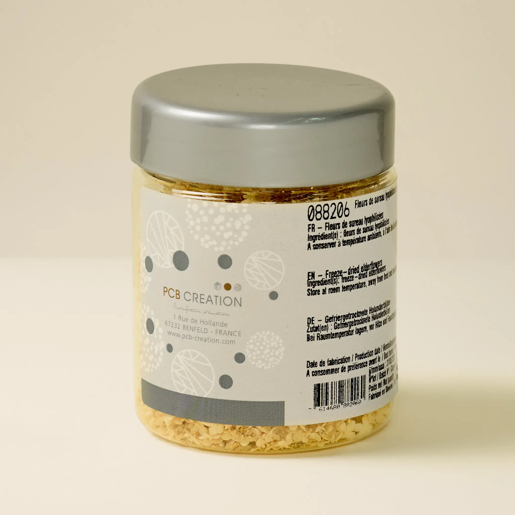 Fleurs de sureau lyophilisées 5g