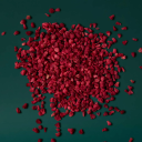 Morceaux de framboise 80g