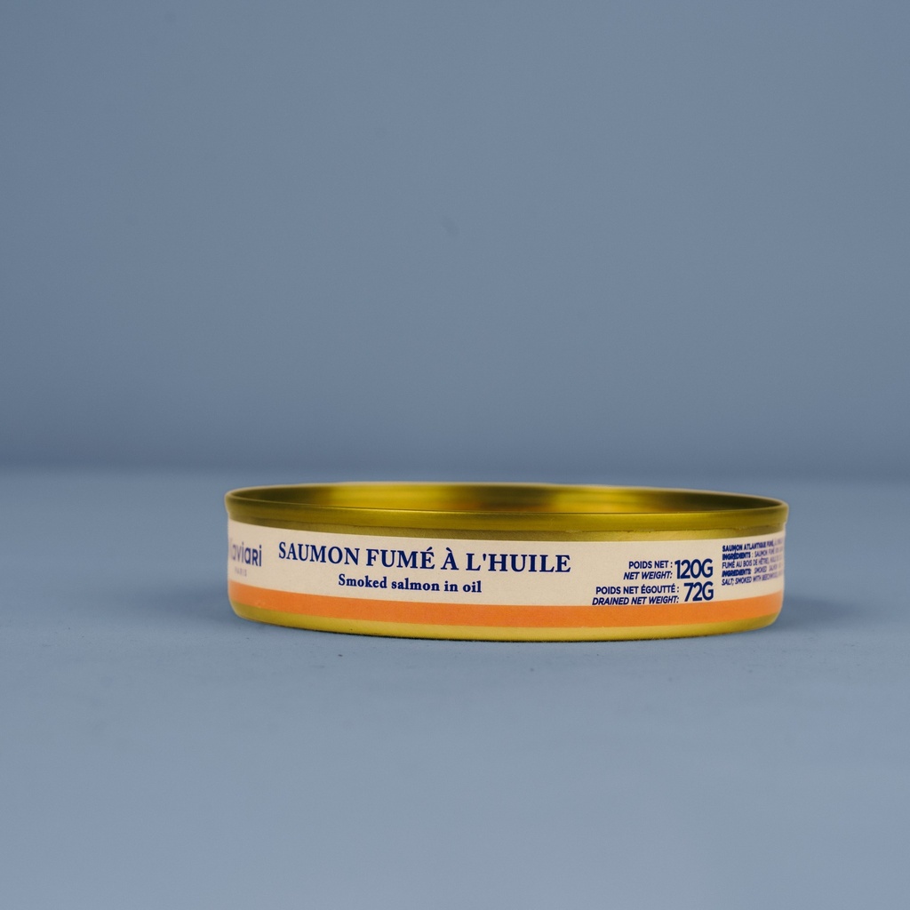 KAVIARI SMOKED SALMON IN OIL 120g
