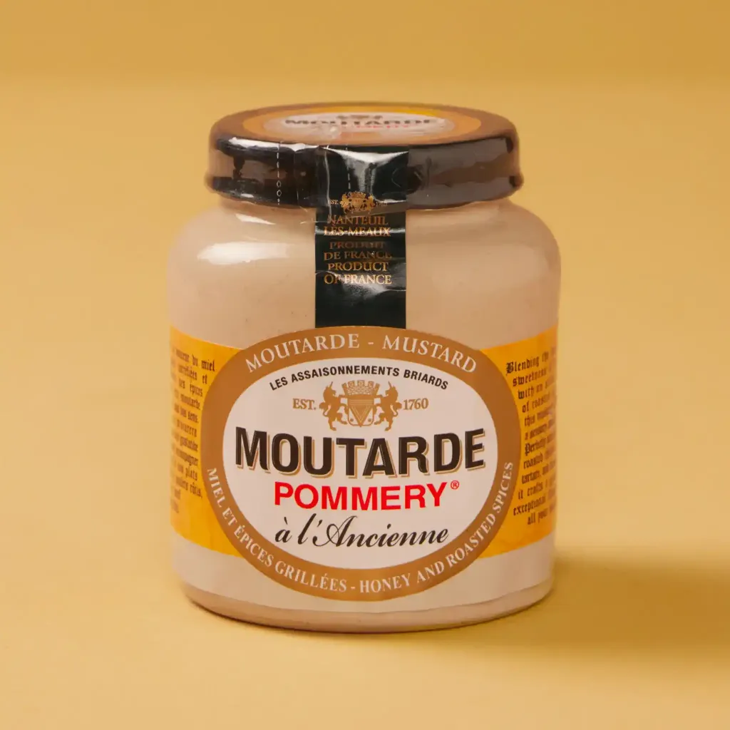 Moutarde au miel et epices grillées       pommery 100g