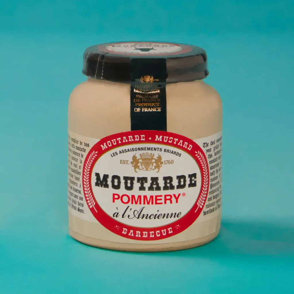 Moutarde au barbecue          pommery 100g
