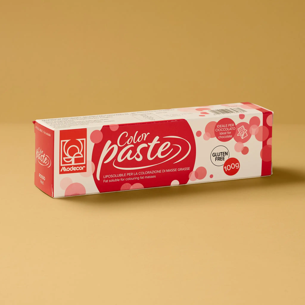 Colorant en pate rouge 100g