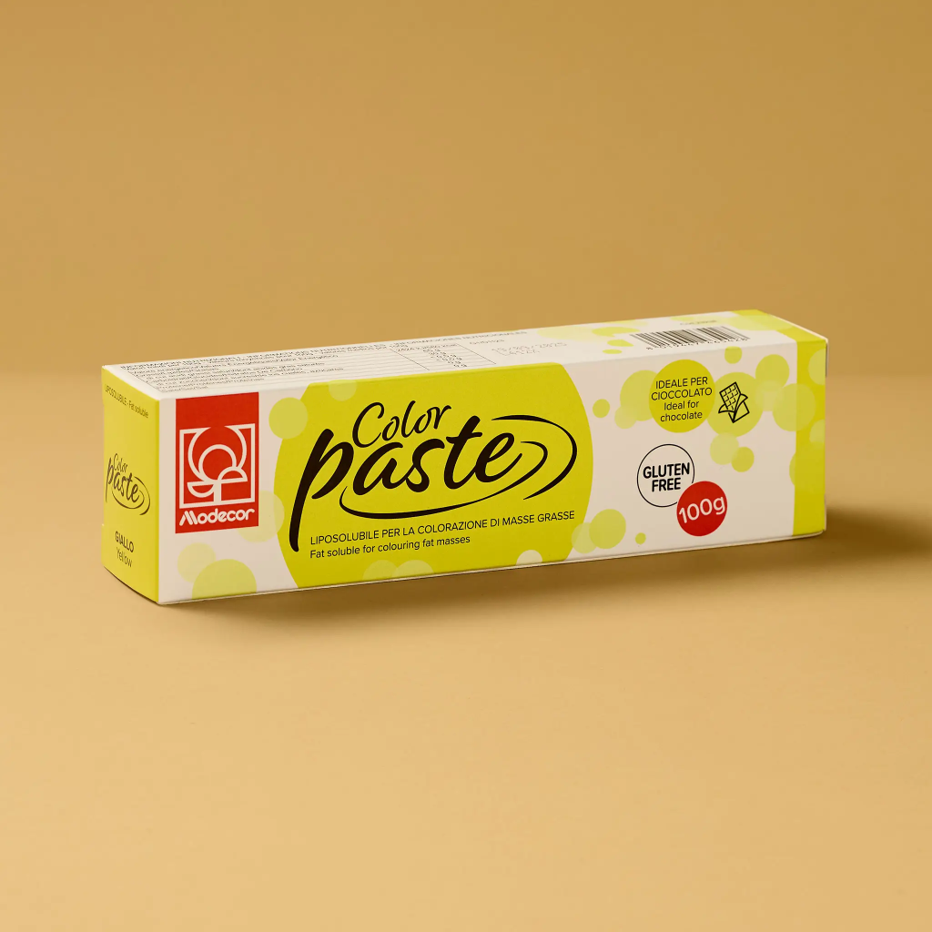 Colorant en pate jaune 100g