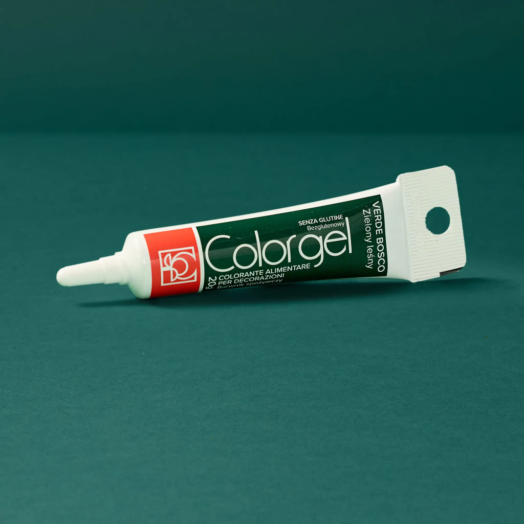 Colorant en gel vert foret 20g