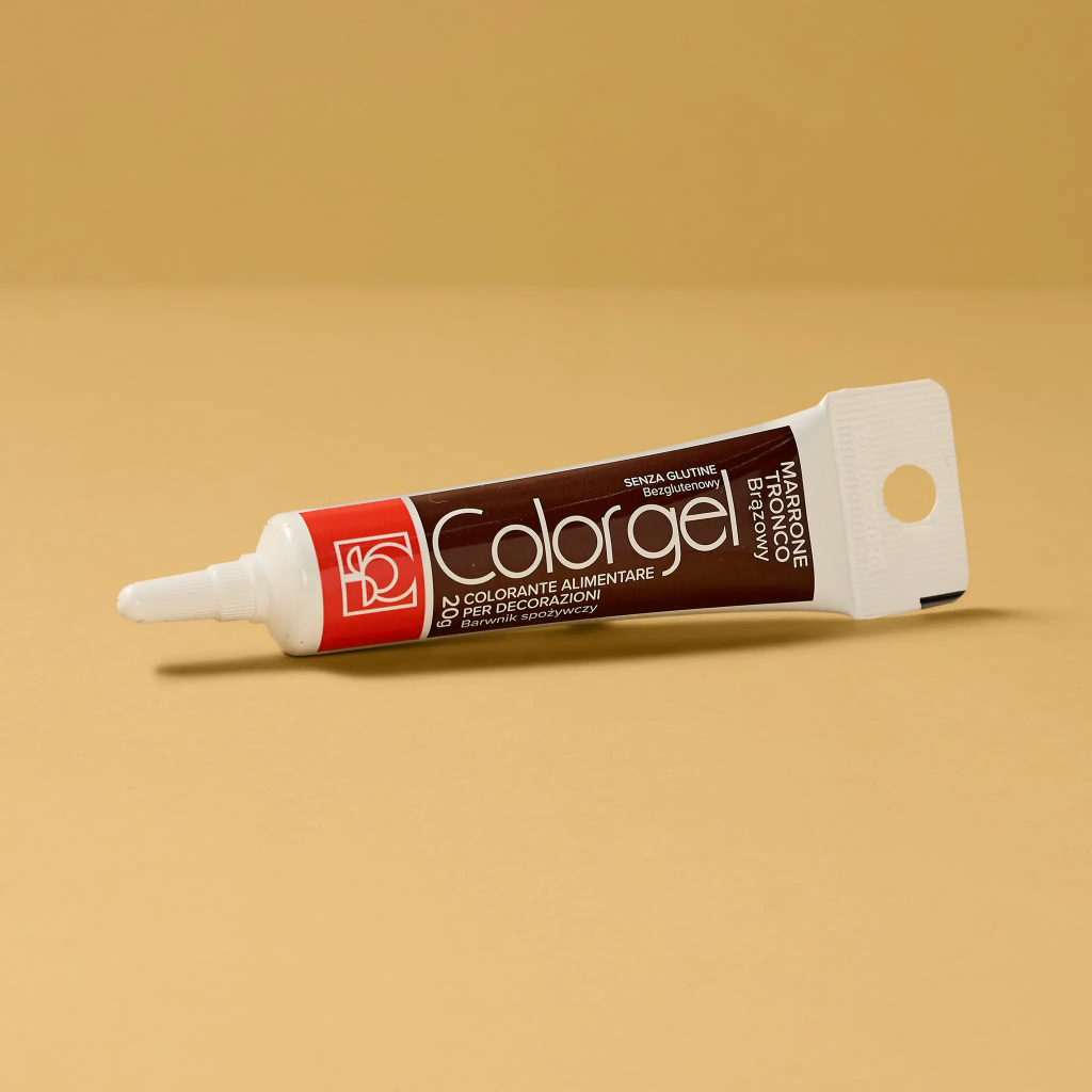 Colorant en gel brun 20g