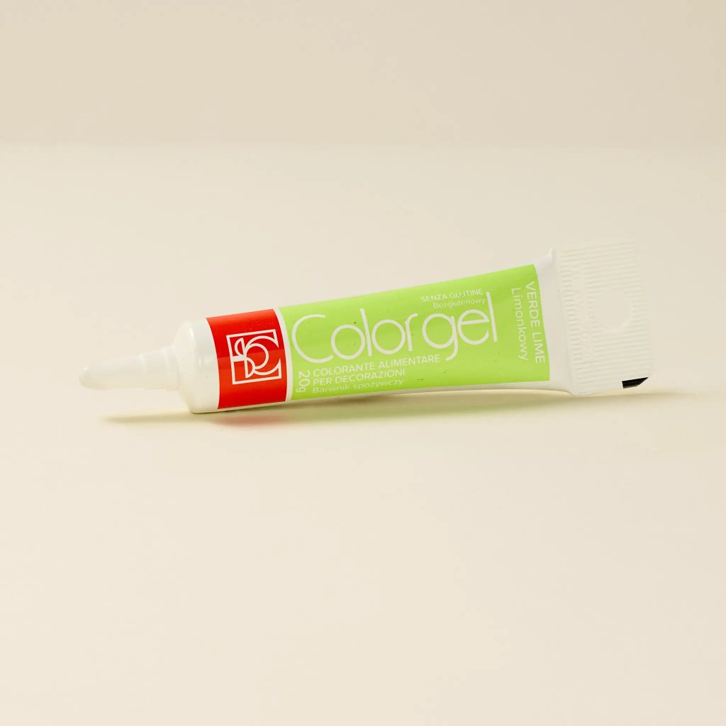 Lime green gel coloring 20g