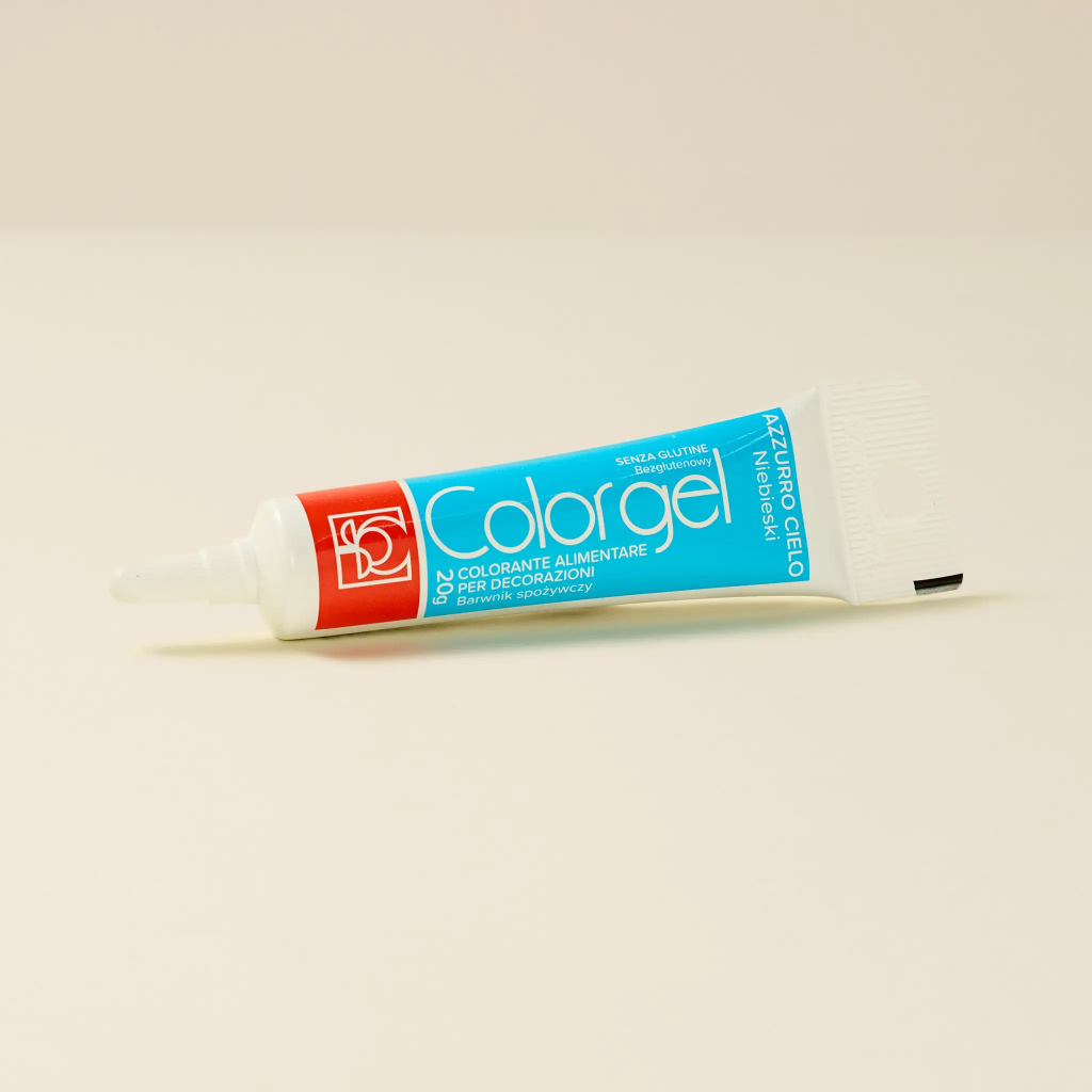 Sky blue gel food coloring 20g