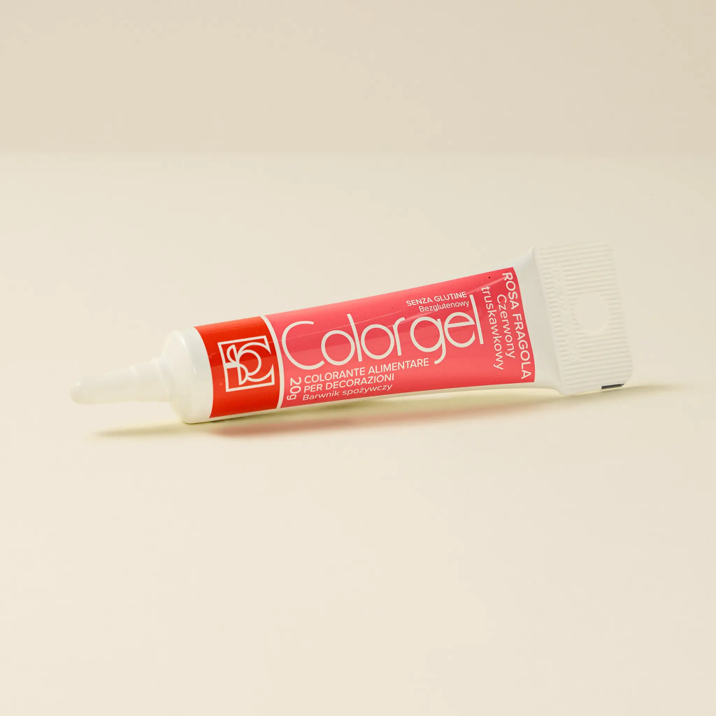 Colorant en gel rose fraise 20g