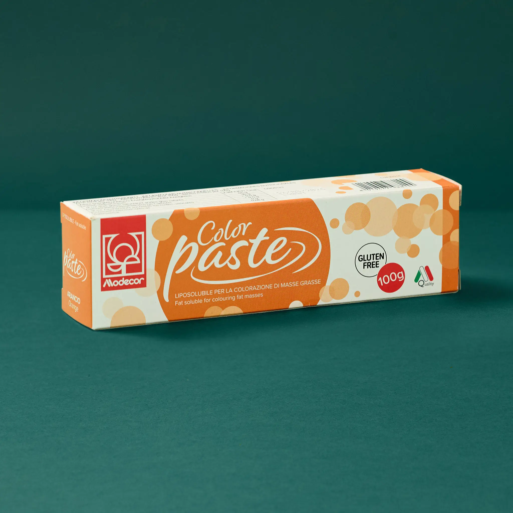 Colorant en pate orange 100g
