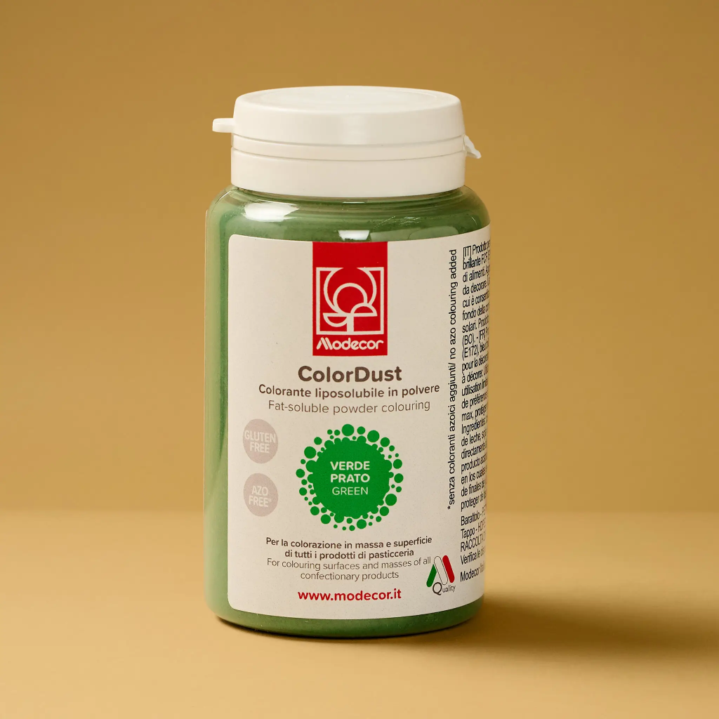 Colorant en poudre vert prairie 25g