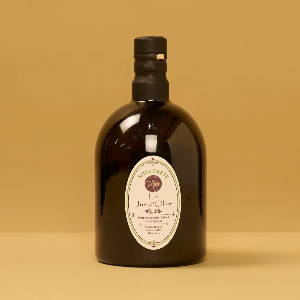 Organic Sitia Cretan olive oil 75cl talos