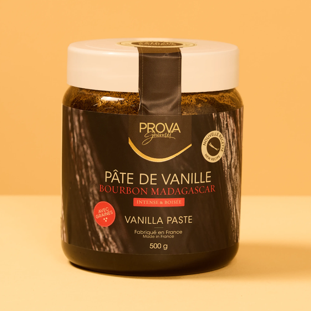 Pate de vanille grains pot 500g