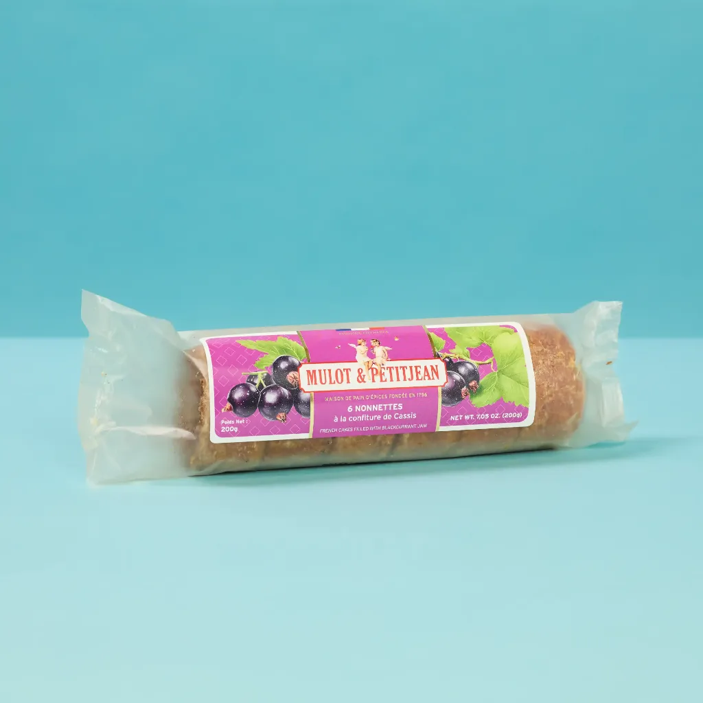 6 nonnettes cassis 200g