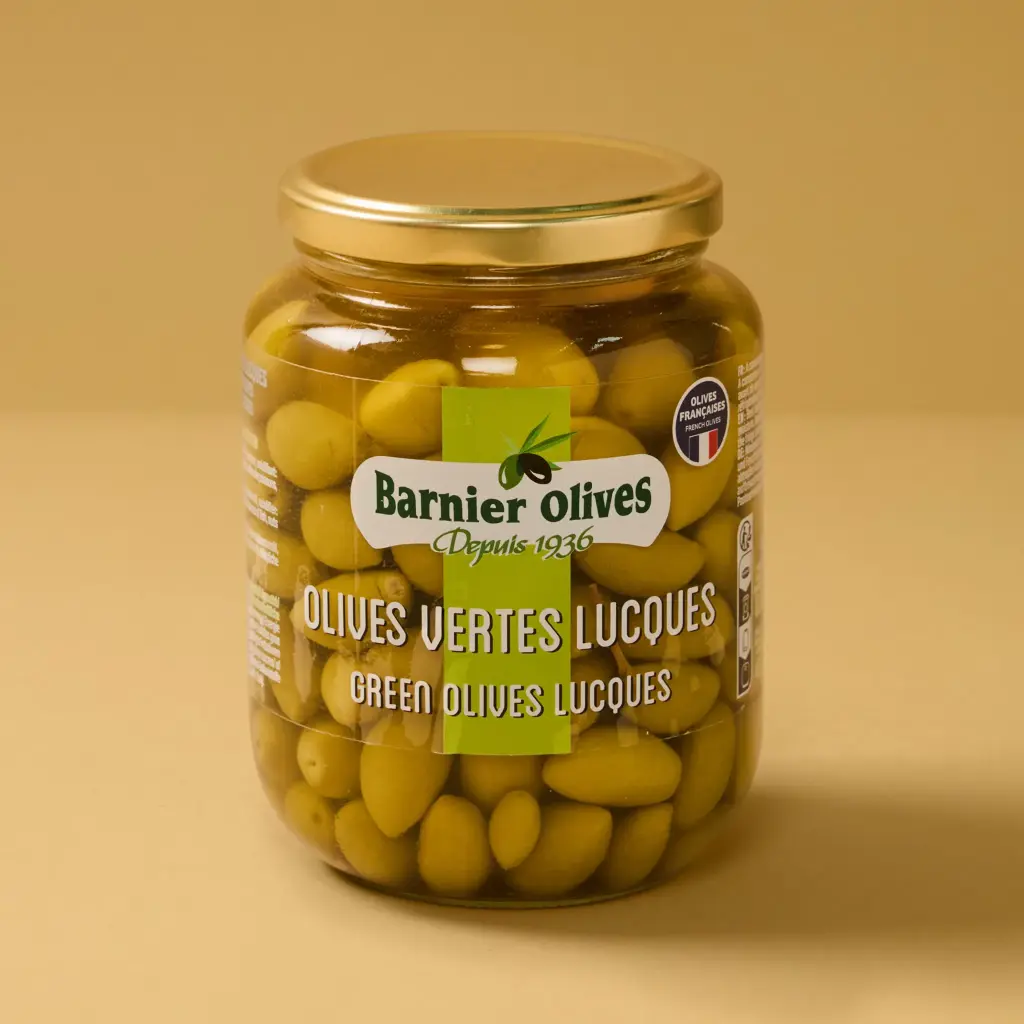 Lucques Green Olives 850ml