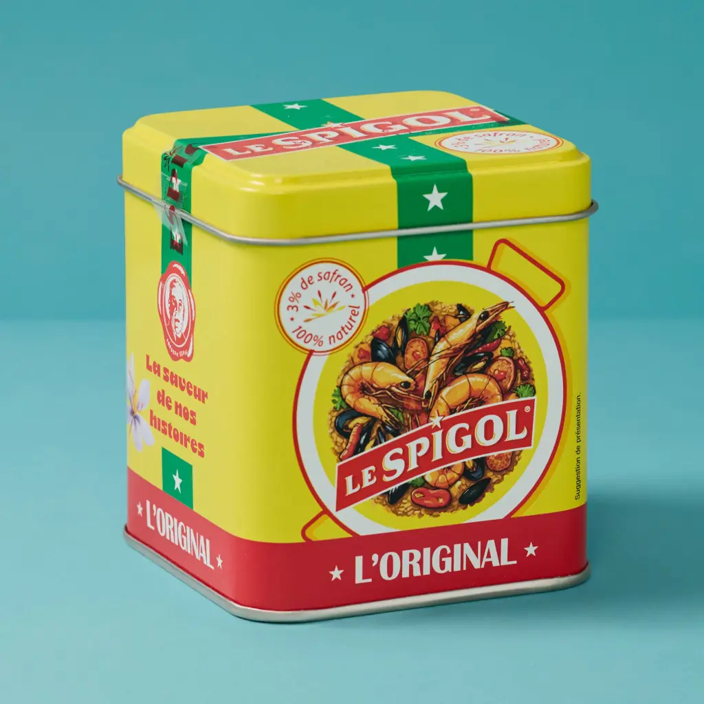The original Spigol 100g box
