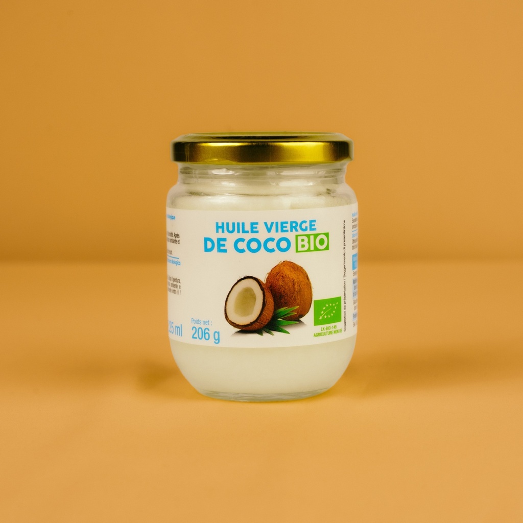 Huile de coco bio 206g