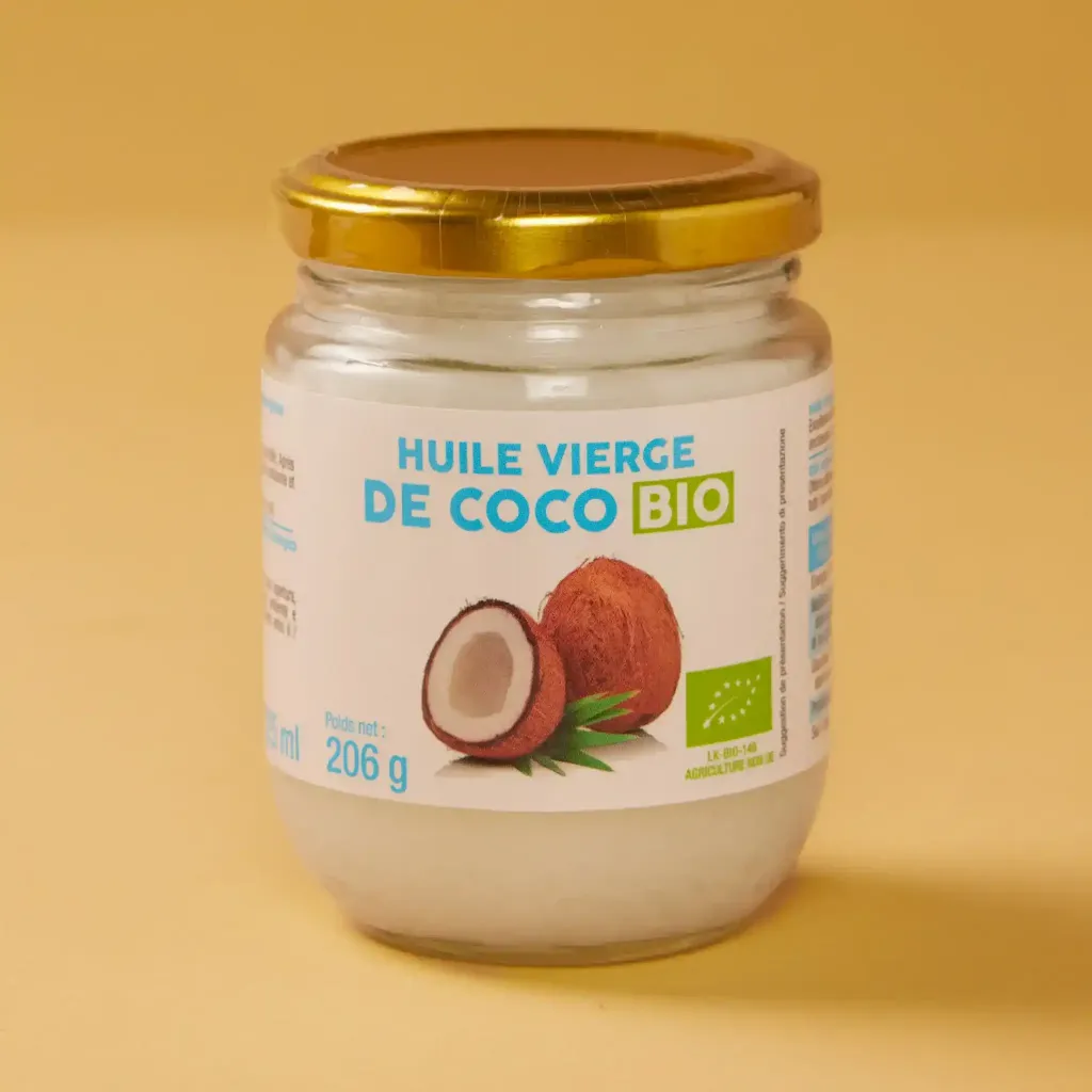 Organic coconut oil 206g