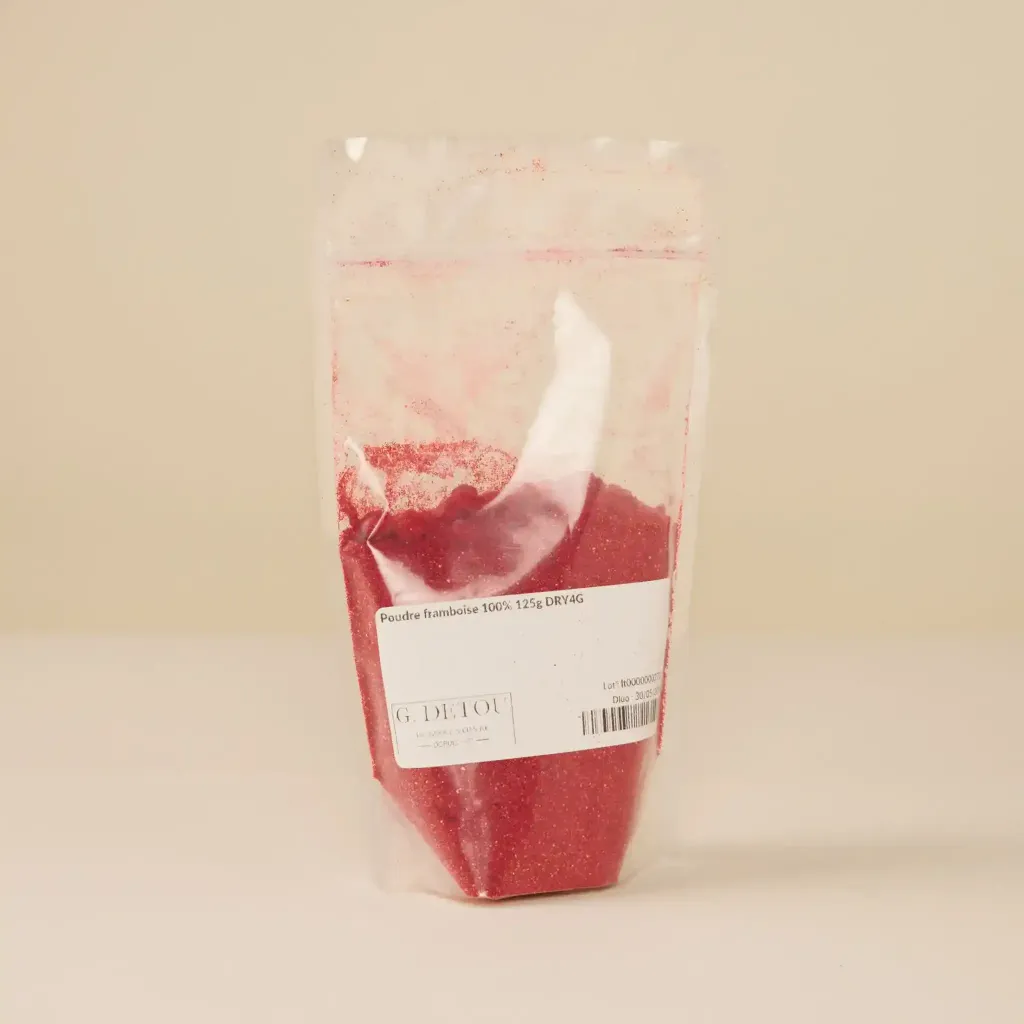 Poudre framboise 100% 125g