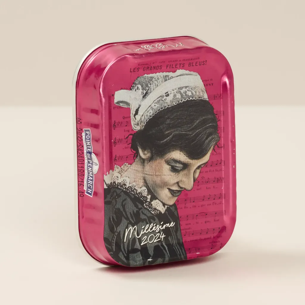Vintage sardines, young girl from Douarnenez, Flore Betty, 115g
