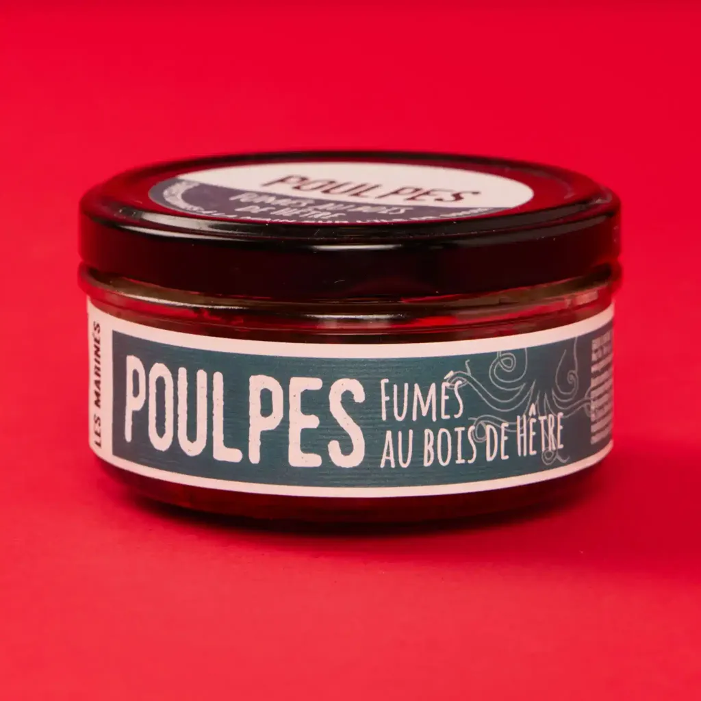 Poulpes marinées            100g    GROIX
