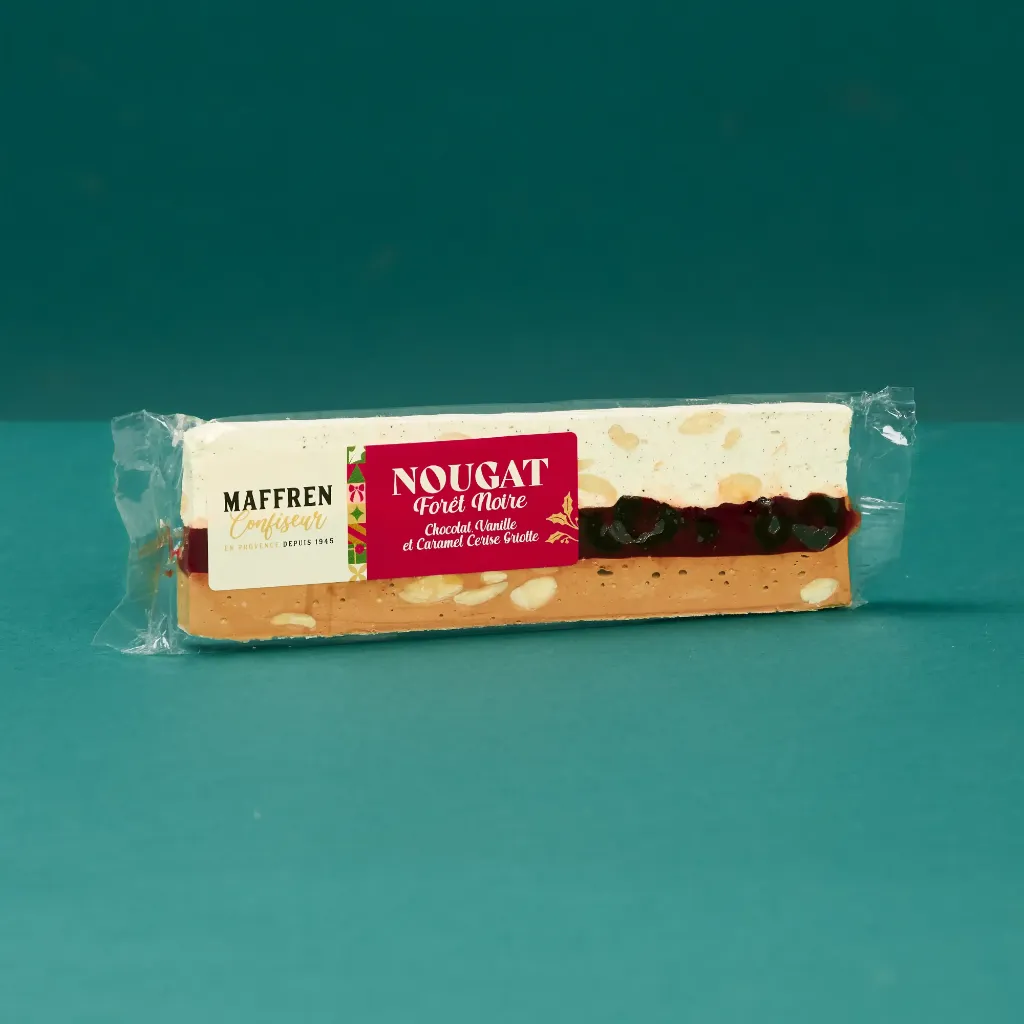 Nougat foret noire barre presentoir