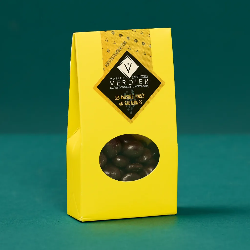 Golden raisins window pouch 50g