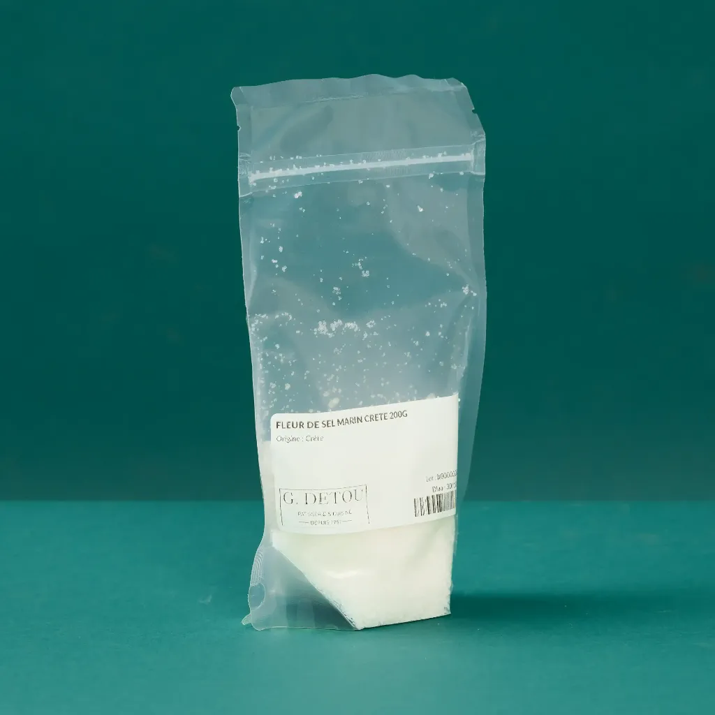 Fleur de sel marin de crete 200g