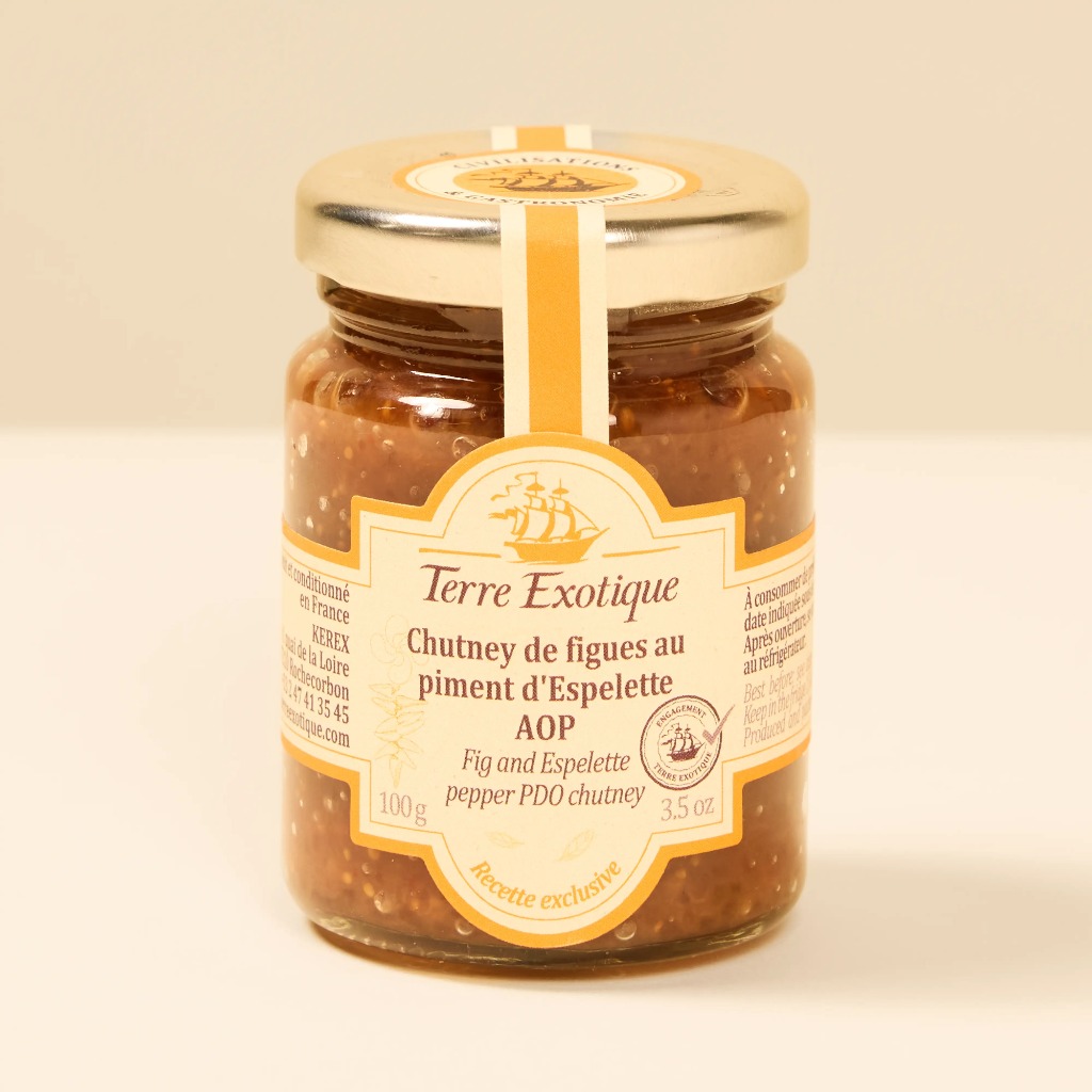 Chutney figue au piment d'espelette 100 g