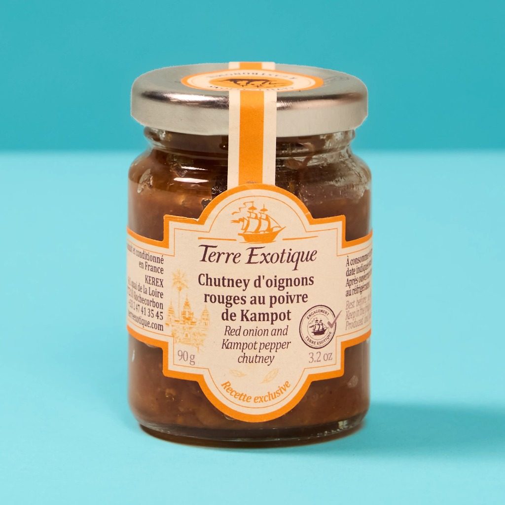 Chutney oignon rouge kampot 90g
