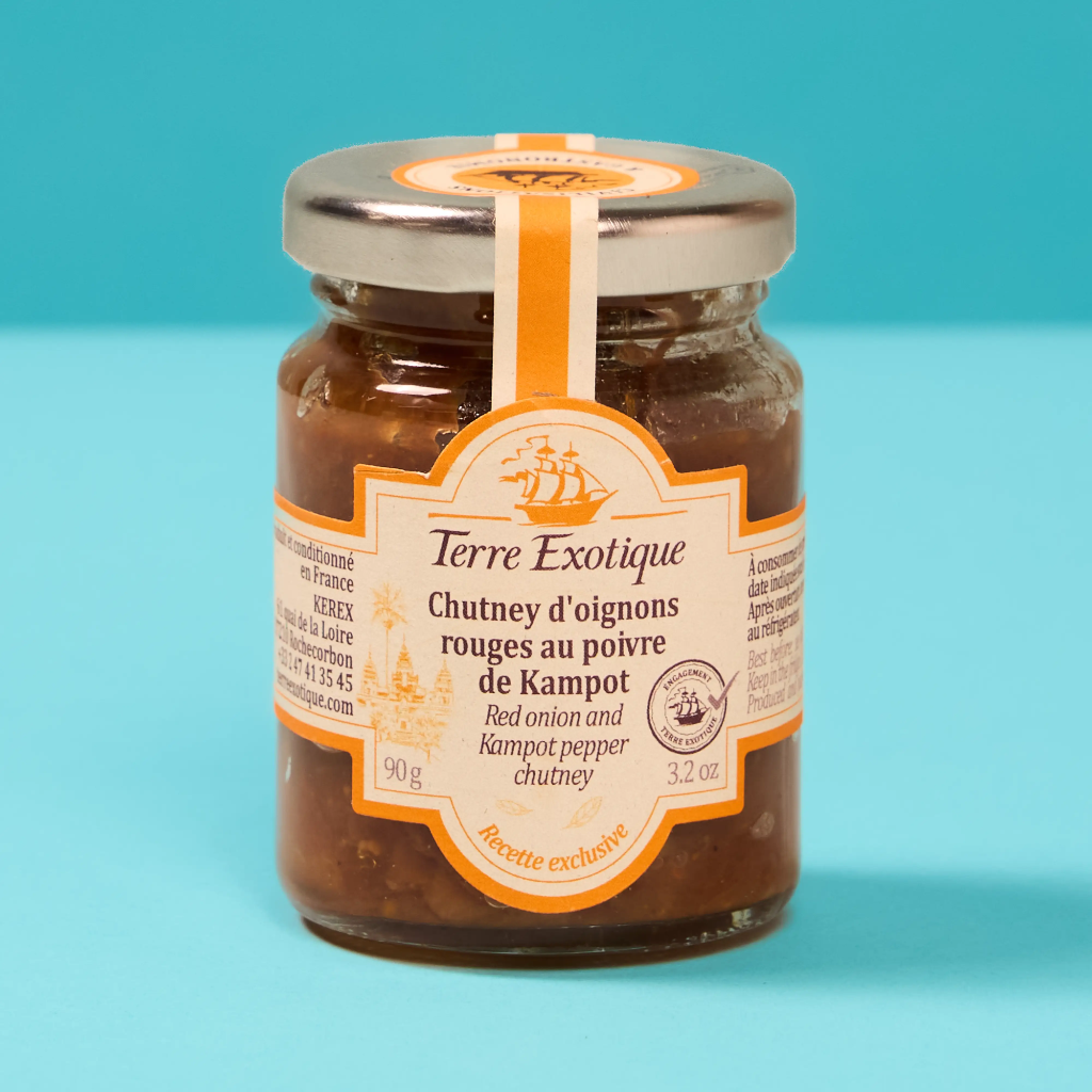 Kampot red onion chutney 90g