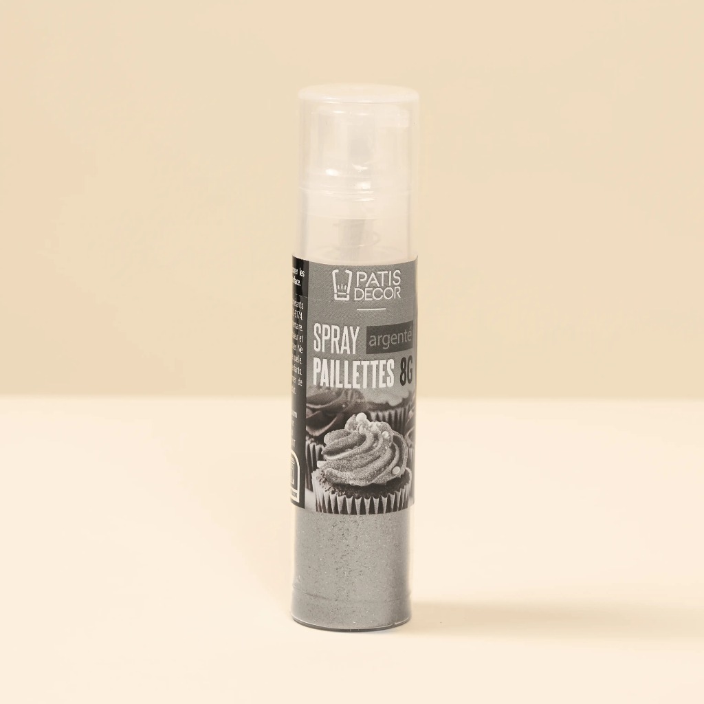 Spray paillettes argenté 8 g         