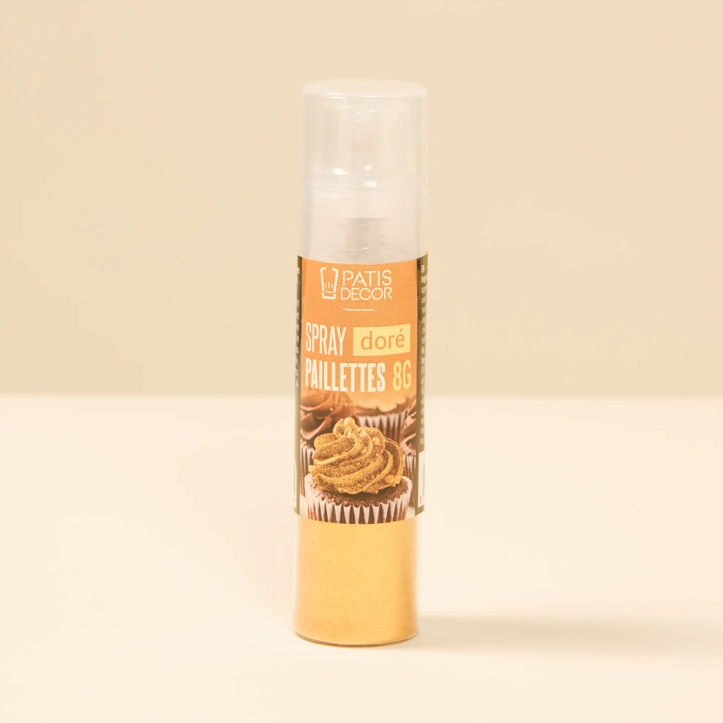 GOLD GLITTER SPRAY 8G