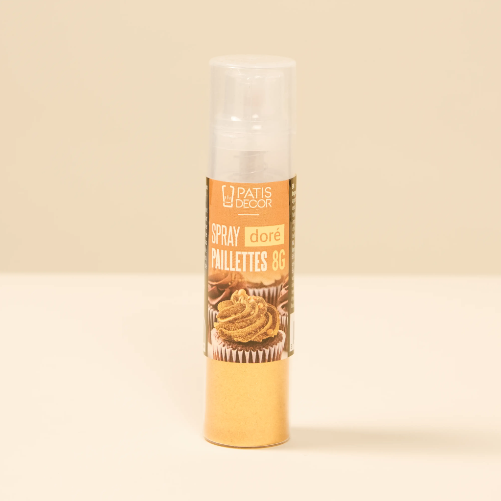 GOLD GLITTER SPRAY 8G